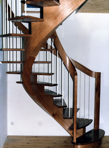 how to build a spiral staircase