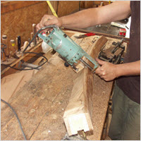 milling wreathed handrails