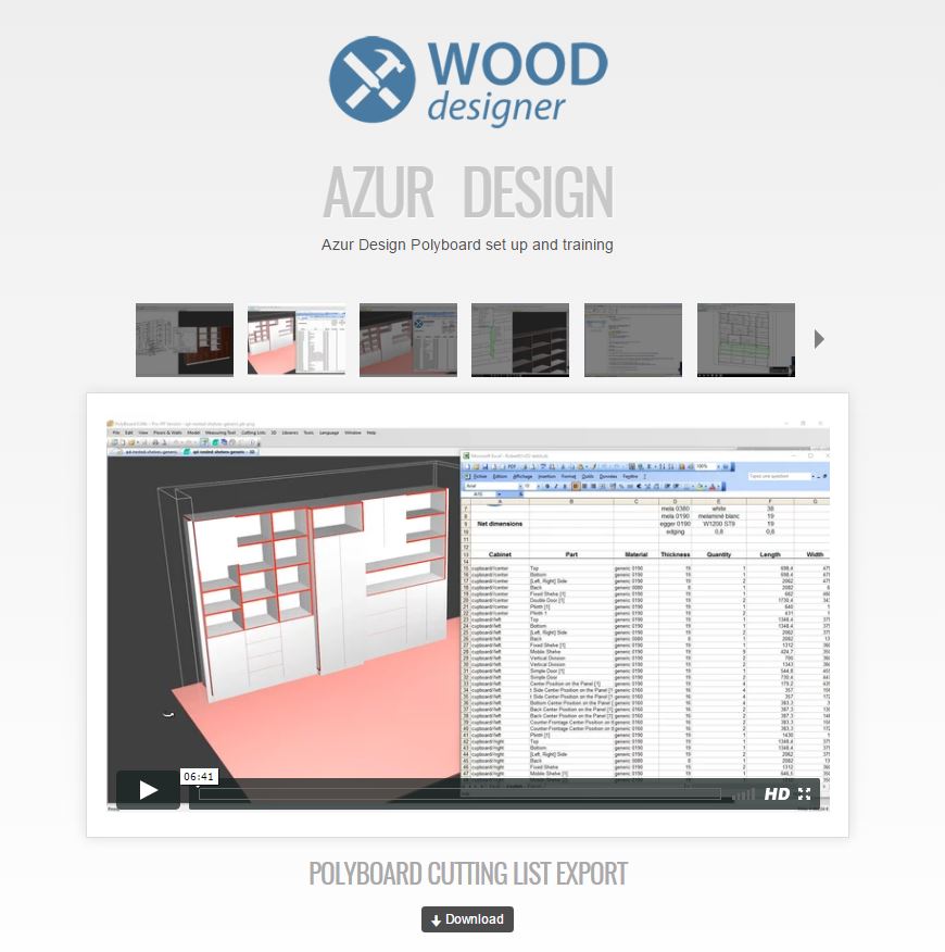 en portfolio example 1 wood designer support