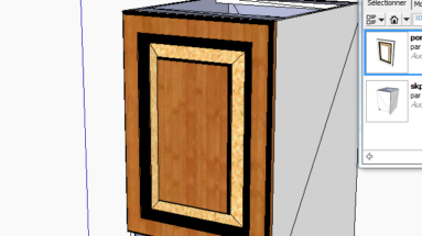 Designing furniture with SketchUp and Polyboard
