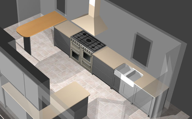 Polyboard kitchen project