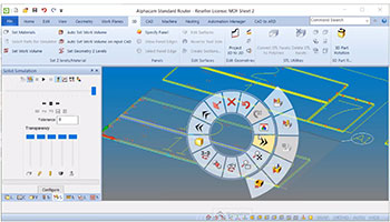 alphacam automation manager Polyboard nested project