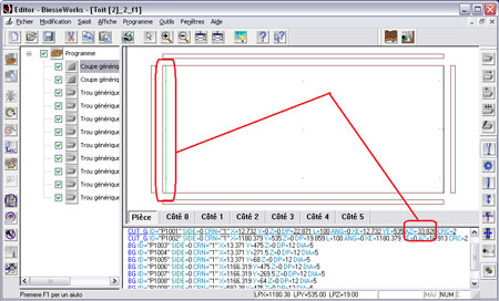 Biesseworks showing cut angles