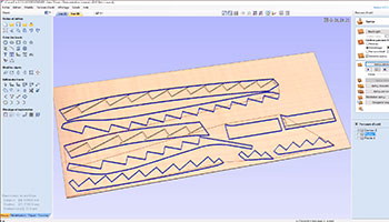 vcarve stair parts nested from stairdesigner