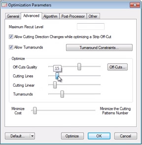 Cutting Optimization Tips