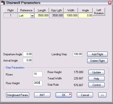 staircase calculator swp-01