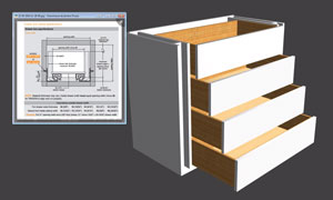 drawer options in polyboard