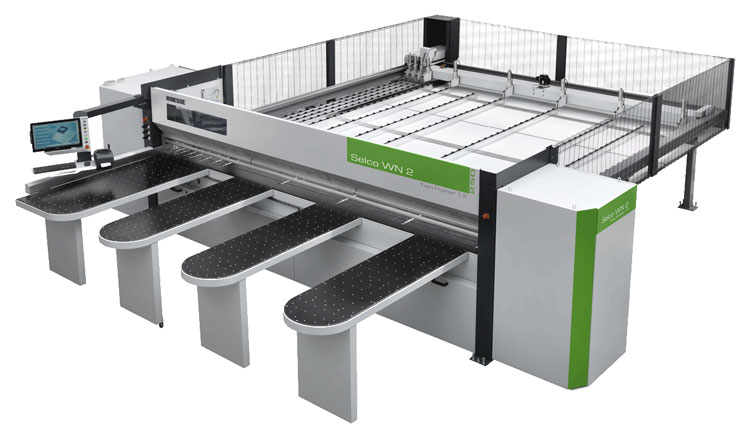 biesse selco saw integration with cutting optimisation software opticut
