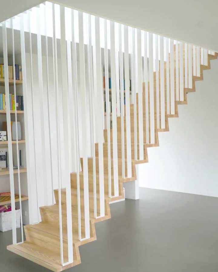 Suspended stair design and download