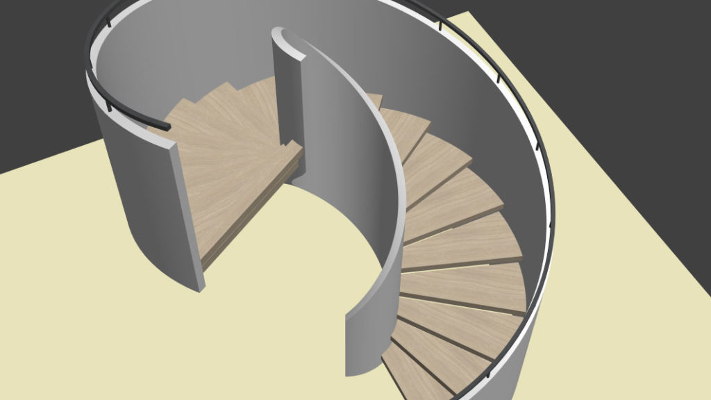 stairdesigner spiral stair model