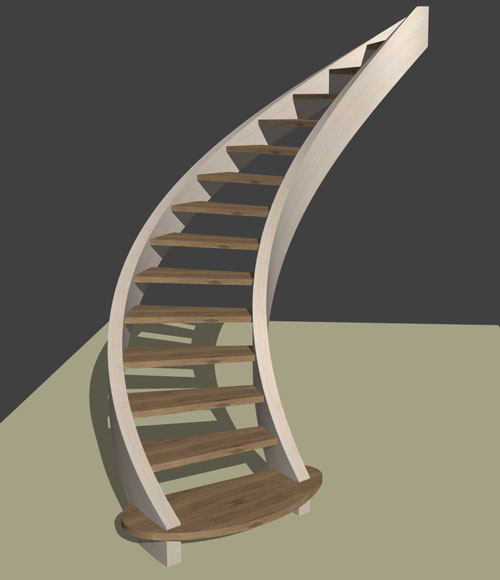stair project in StairDesigner