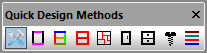 manufacturing methods icon on toolbar