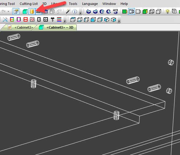 show machining details icon