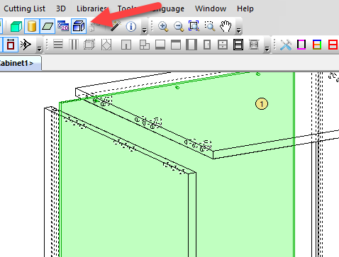 cabinet exploded view