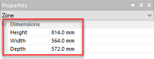 edit internal dimensions