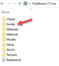 PolyBoard Quick Design libraries manual