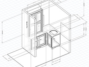 3D bathroom design